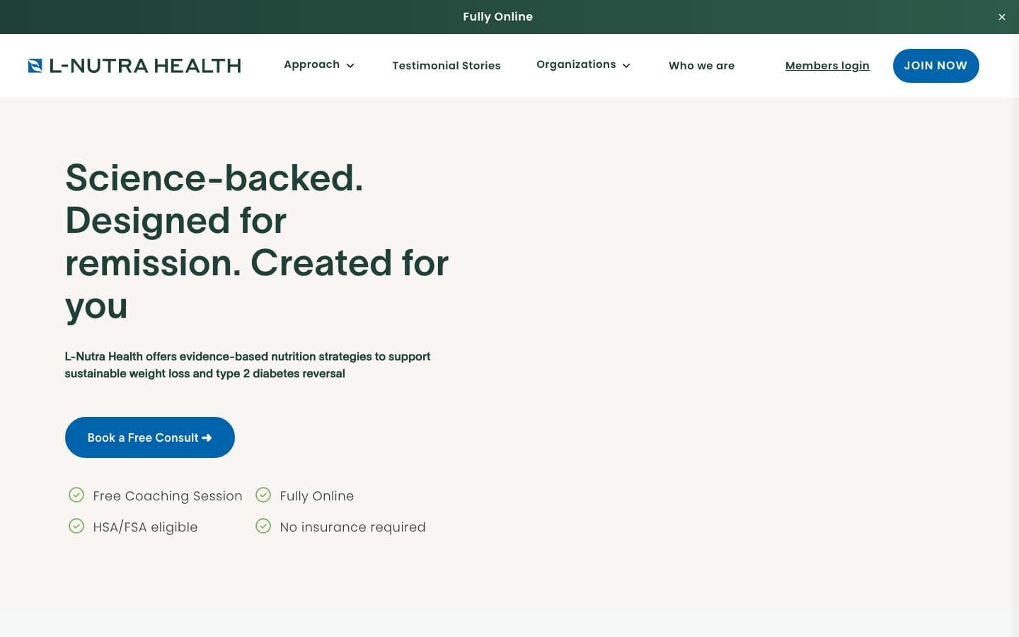 L-Nutra Health storefront preview