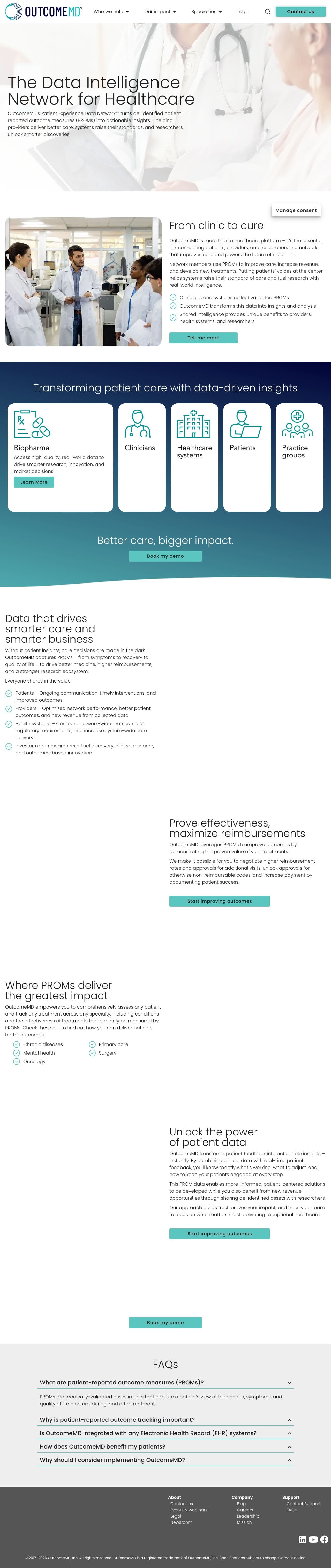 OutcomeMD storefront